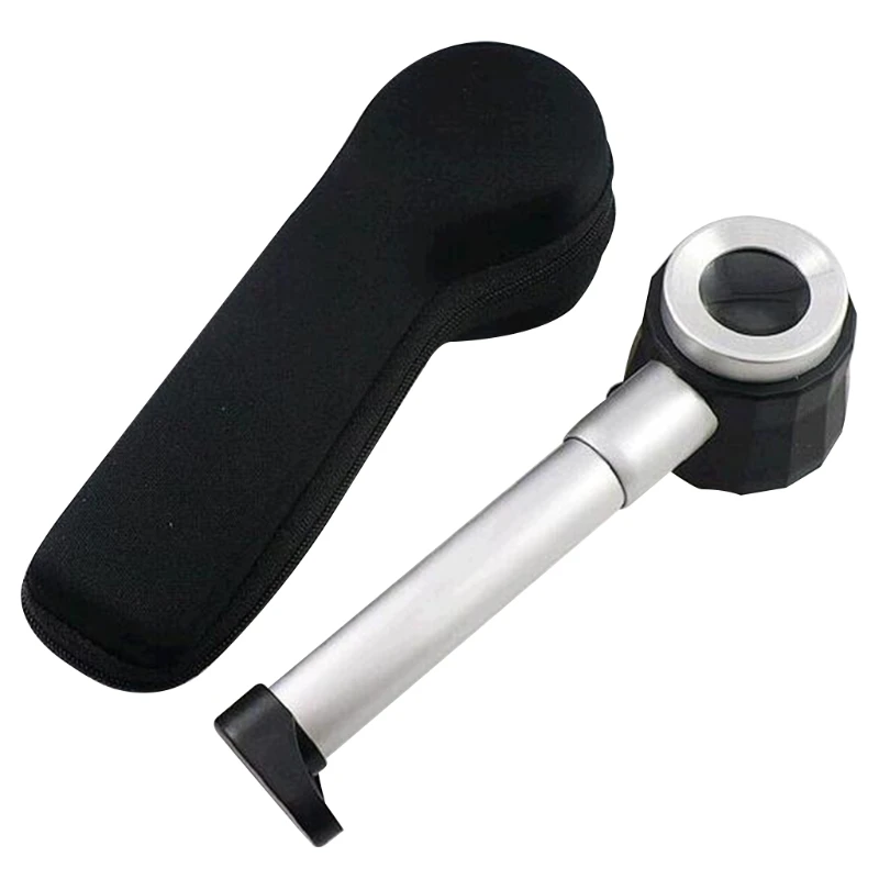 10x Magnifier Dermatoscope Handle Smooth Clear Vision with Measure Scale Bigger Vision Magnifying Glass Bigger Vision
10x Magnifier Dermatoscope Handle Smooth Clear Vision with Measure Scale Bigger Vision Magnifying Glass Bigger Vision