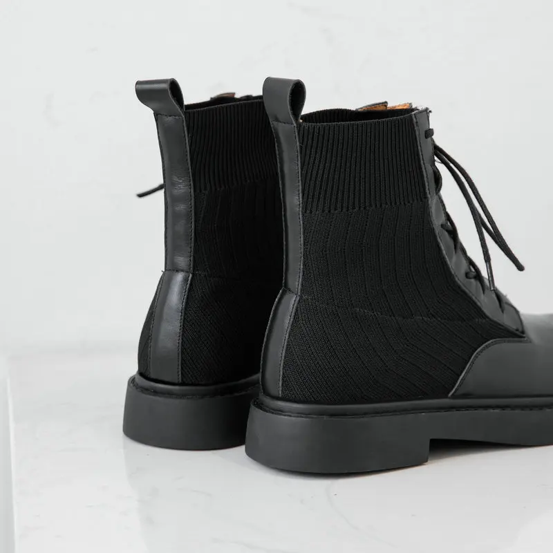 Genuine Leather Women Autumn Winter Warm Casual Basic Shoes Lace Up Ankle Boots Shoes Woman Concise Round Toe Boots
Genuine Leather Women Autumn Winter Warm Casual Basic Shoes Lace Up Ankle Boots Shoes Woman Concise Round Toe Boots