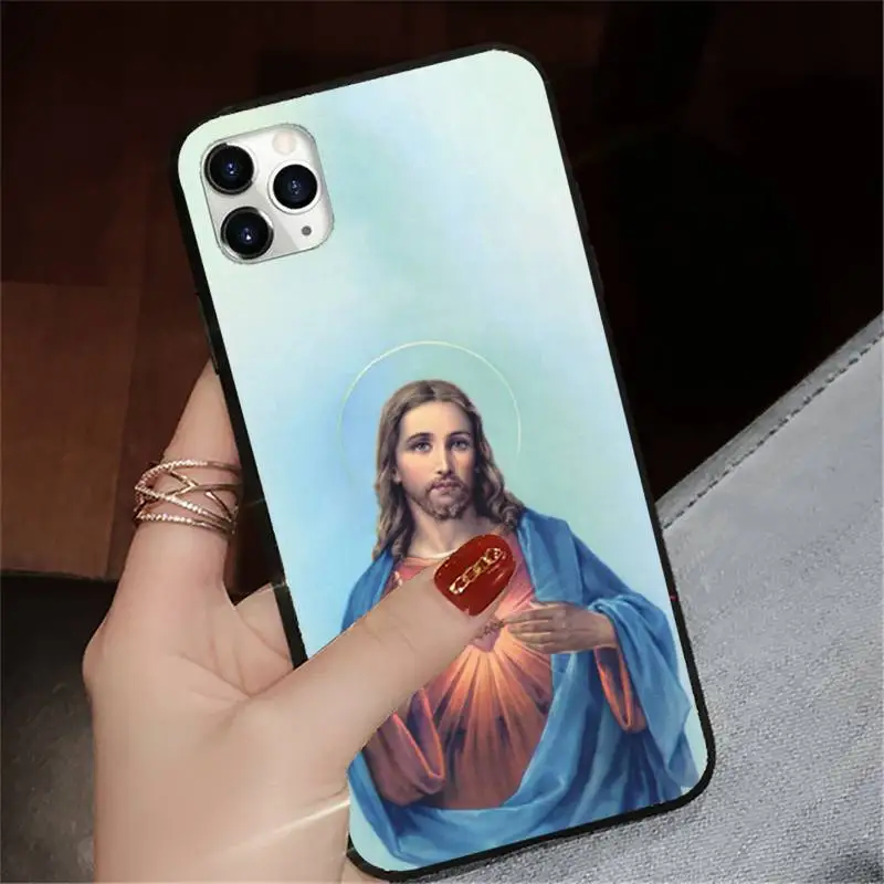 Jesus Sacred Heart fundas high quality Phone Case for iPhone 11 12 pro XS MAX 8 7 6 6S Plus X 5S SE 2020 XR
Jesus Sacred Heart fundas high quality Phone Case for iPhone 11 12 pro XS MAX 8 7 6 6S Plus X 5S SE 2020 XR