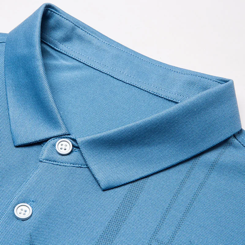 Summer mulberry silk short-sleeved T-shirt male lapel half sleeve ice silk thin POLO shirt loose large size new tide
Summer mulberry silk short-sleeved T-shirt male lapel half sleeve ice silk thin POLO shirt loose large size new tide