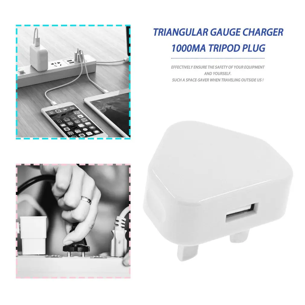 USB Plug Adapter Charger Power Plug Wall Socket USB Ports for Phones Tablets Chargeable Devices for Travel Home UK Plug 3 Pin
USB Plug Adapter Charger Power Plug Wall Socket USB Ports for Phones Tablets Chargeable Devices for Travel Home UK Plug 3 Pin