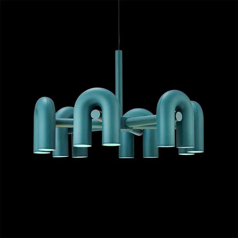 Creative Dinning Room LED Chandelier Iron Dining Room Hanging Lamp Simple Living Room Decoration U type Bedroom
Creative Dinning Room LED Chandelier Iron Dining Room Hanging Lamp Simple Living Room Decoration U type Bedroom