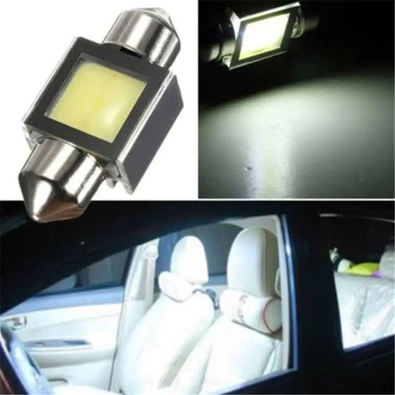 1 Pc Hot White 6000K DC 12V 3W 31mm Car Festoon Interior Light Dome COB LED Bulb Lamp
1 Pc Hot White 6000K DC 12V 3W 31mm Car Festoon Interior Light Dome COB LED Bulb Lamp