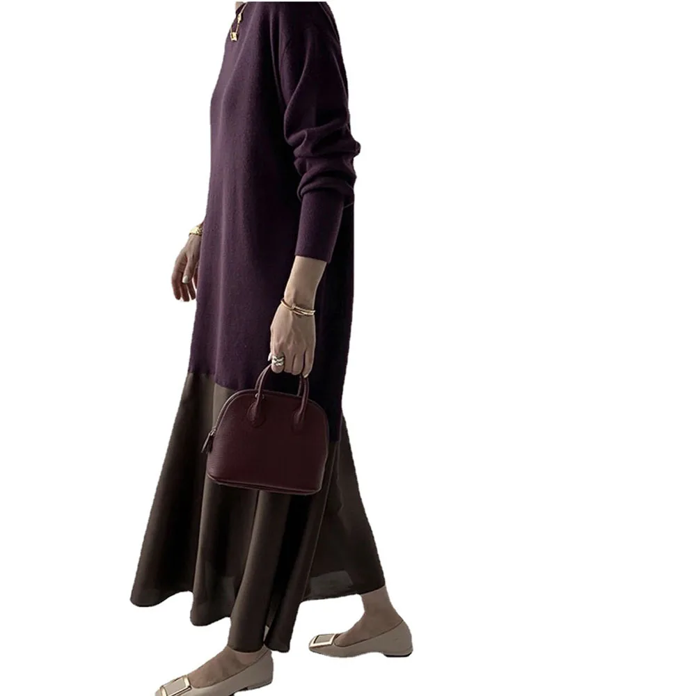 Japan Style Women's Dress Korean Fashion 2021 Spring Summer Loose Casual Simple Retro Splicing Fake Two Round Neck Long Sleeve
Japan Style Women's Dress Korean Fashion 2021 Spring Summer Loose Casual Simple Retro Splicing Fake Two Round Neck Long Sleeve