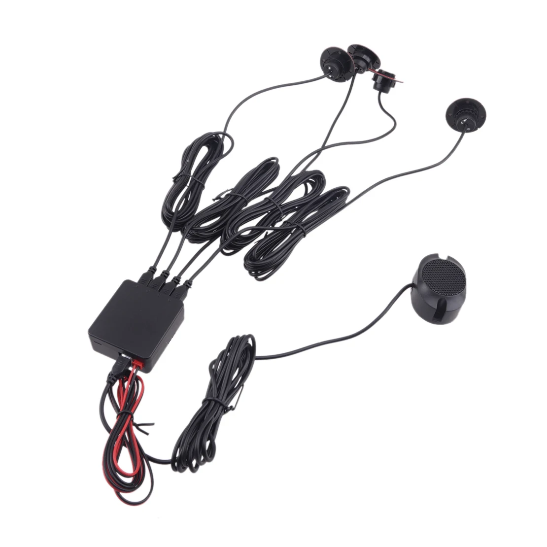 beler Car Universal Adjustable Flat Parking Sensors Reverse Backup Radar Kit w/Buzzer Alarm Gray 20-200mA 40KHz
beler Car Universal Adjustable Flat Parking Sensors Reverse Backup Radar Kit w/Buzzer Alarm Gray 20-200mA 40KHz