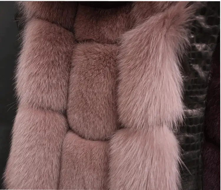 2020 Autumn Winter Imitation Fox Fur Vest Fur Jacket Women's Wild Haining Slim Fashion Hooded Stitching Vest Jacket Female B5
2020 Autumn Winter Imitation Fox Fur Vest Fur Jacket Women's Wild Haining Slim Fashion Hooded Stitching Vest Jacket Female B5
