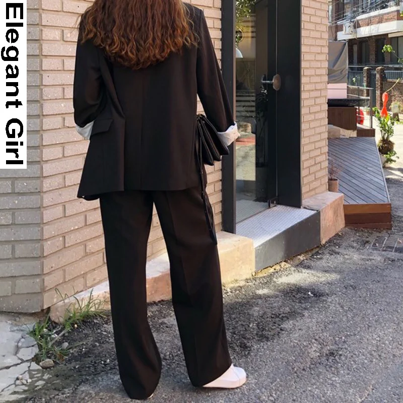 Elegant Spring Autumn Vintage Women Pants Suit Female Loose Casual Blazer Jacket & Long Pants Office Lady Uniform Suits Coats
Elegant Spring Autumn Vintage Women Pants Suit Female Loose Casual Blazer Jacket & Long Pants Office Lady Uniform Suits Coats