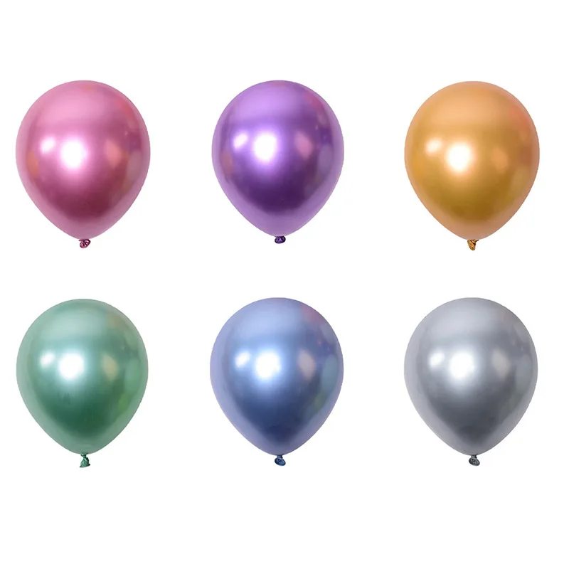 50pcs 12inch Metallic Thick Pearl Chrome Latex Balloons Happy Birthday Party Decorations Kids Wedding Helium Air Ballon
50pcs 12inch Metallic Thick Pearl Chrome Latex Balloons Happy Birthday Party Decorations Kids Wedding Helium Air Ballon
