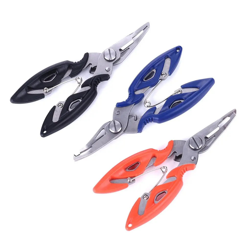 Multifunctional Fishing Plier Scissor Line Cutter Bait Hook Remover Plier Stainless Steel Fishing Scissor Plier Fishing Tools
Multifunctional Fishing Plier Scissor Line Cutter Bait Hook Remover Plier Stainless Steel Fishing Scissor Plier Fishing Tools