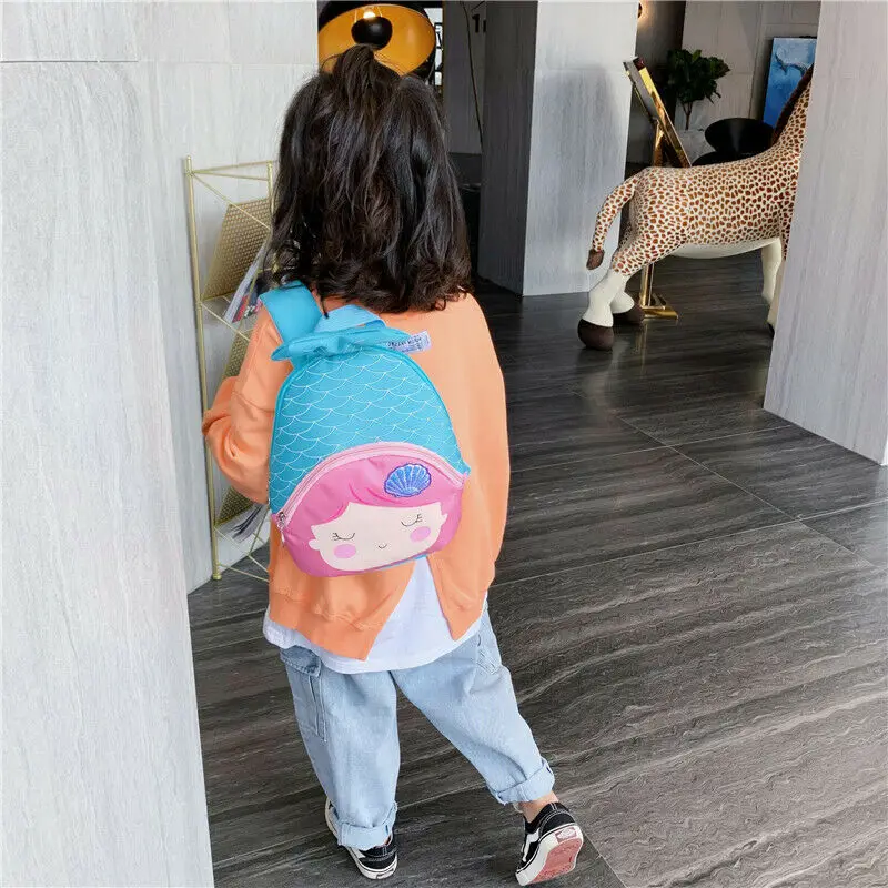Kids Nursery Cartoon Mermaid School Bag Lightweight Travel Shoulder Backpack
Kids Nursery Cartoon Mermaid School Bag Lightweight Travel Shoulder Backpack