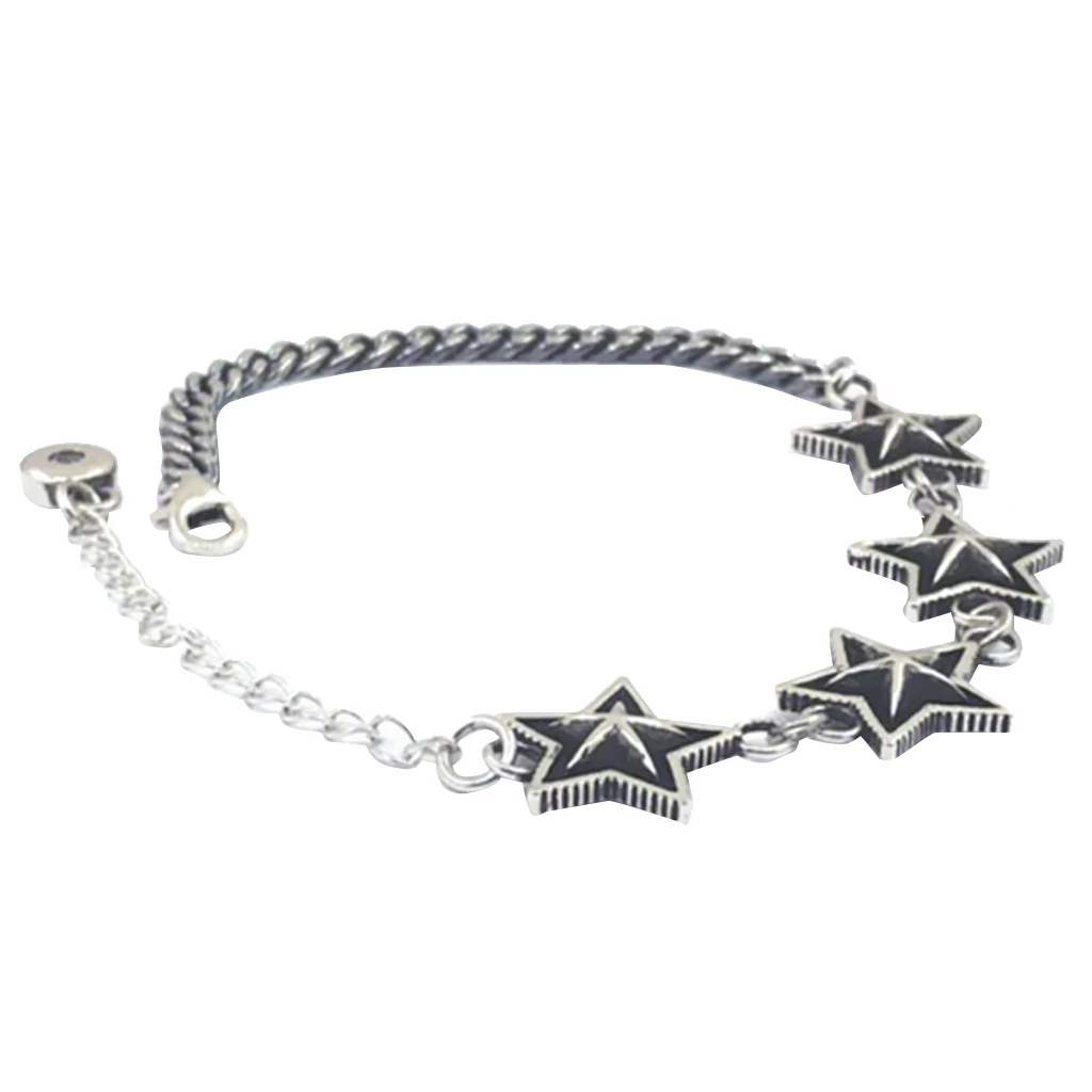 Sterling Silver Chain Vintage Style 4 Star Ornament Jewelry Fine Polished
Sterling Silver Chain Vintage Style 4 Star Ornament Jewelry Fine Polished