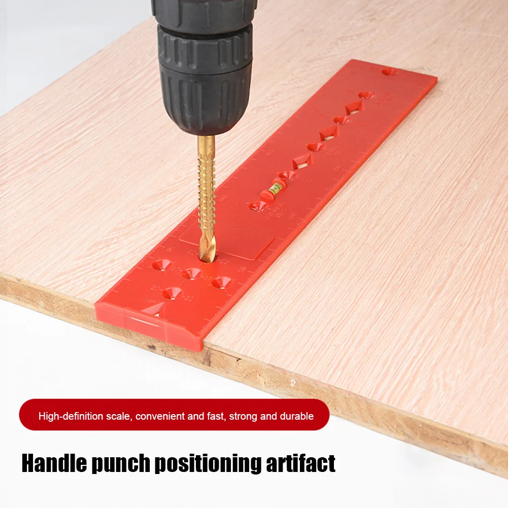 Woodworking Drill Punch Locator Jig Drill Guide Plastic Bubble Level Ruler Locator Hole Punch Tool for Woodworking
Woodworking Drill Punch Locator Jig Drill Guide Plastic Bubble Level Ruler Locator Hole Punch Tool for Woodworking