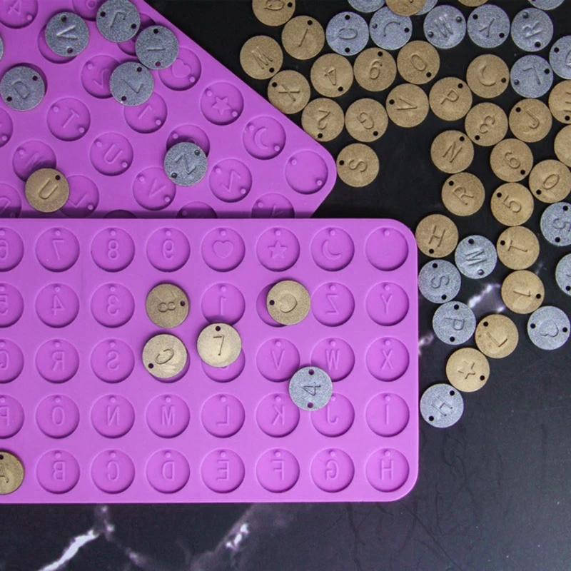 Круглая форма для подвесок с буквами, 2 шт., R7RF
Круглая форма для подвесок с буквами, 2 шт., R7RF