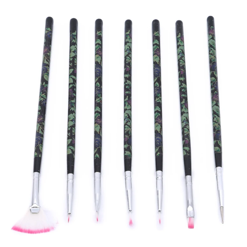 7PCS Nail Art Painting Brush Darwing Brushes Set Dotting Pen Liner Stripe Gradient Tools Nail Art Accessories
7PCS Nail Art Painting Brush Darwing Brushes Set Dotting Pen Liner Stripe Gradient Tools Nail Art Accessories