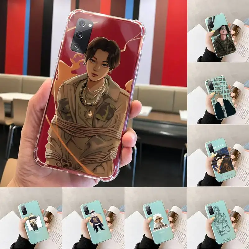 Agust D suga Phone Case Transparent For Samsung S 10 9 20 11 7 8 21 6 P Edge PLUS ULTRA 4G 5G
Agust D suga Phone Case Transparent For Samsung S 10 9 20 11 7 8 21 6 P Edge PLUS ULTRA 4G 5G