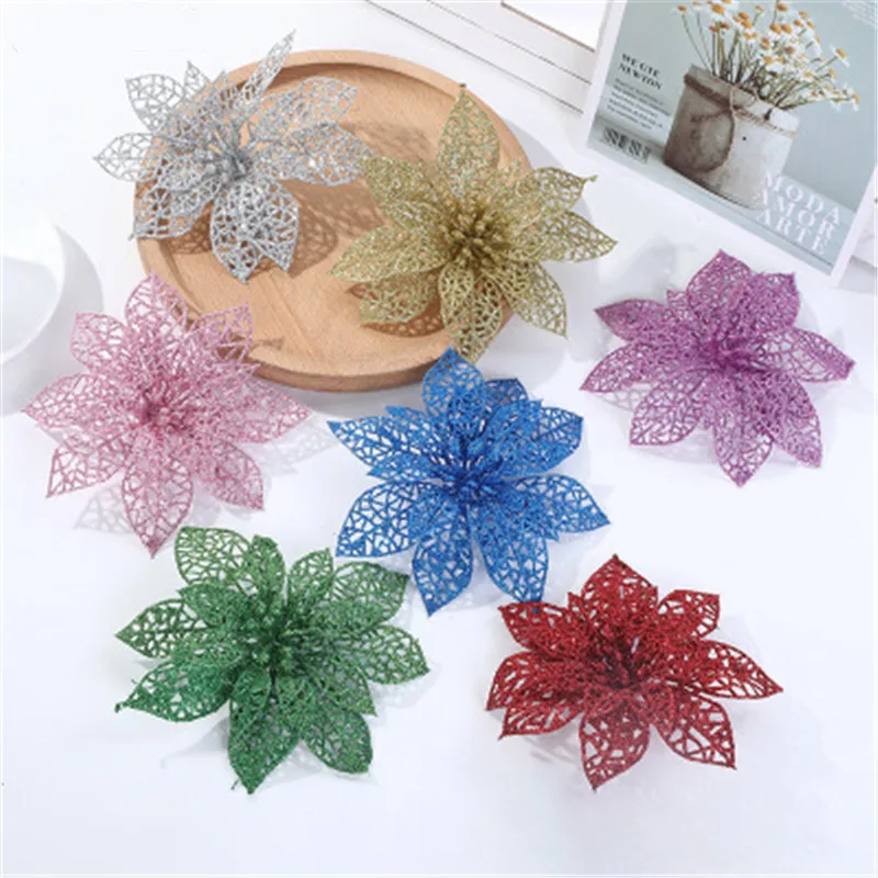 50pcs Merry Christmas Ornaments Christmas Tree Decorations Artificial Flowers for Home Christmas New Year Wedding Party Decor
50pcs Merry Christmas Ornaments Christmas Tree Decorations Artificial Flowers for Home Christmas New Year Wedding Party Decor