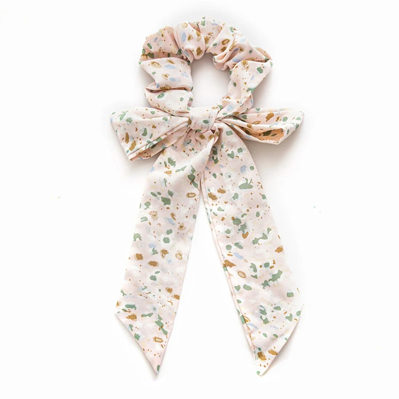 2021 New Fashion Chiffon Silk Wispy Floral Bow Hair Scrunchies Women Hair Tie Rope Rubber Bands Ponytail Holder Hair Accessories
2021 New Fashion Chiffon Silk Wispy Floral Bow Hair Scrunchies Women Hair Tie Rope Rubber Bands Ponytail Holder Hair Accessories