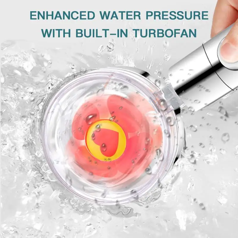 High Pressure Water Saving Spray Shower Head 360 Rotated Rainfall Shower Head Bathroom Hand-held Pressurized Massage Shower Head
High Pressure Water Saving Spray Shower Head 360 Rotated Rainfall Shower Head Bathroom Hand-held Pressurized Massage Shower Head