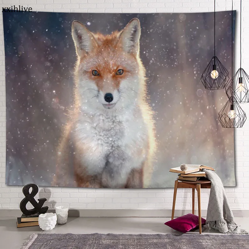 Wall Tapestry Animal Fox Background Decorative Wall Hanging For Living Room Bedroom Dorm Room Home Decor
Wall Tapestry Animal Fox Background Decorative Wall Hanging For Living Room Bedroom Dorm Room Home Decor