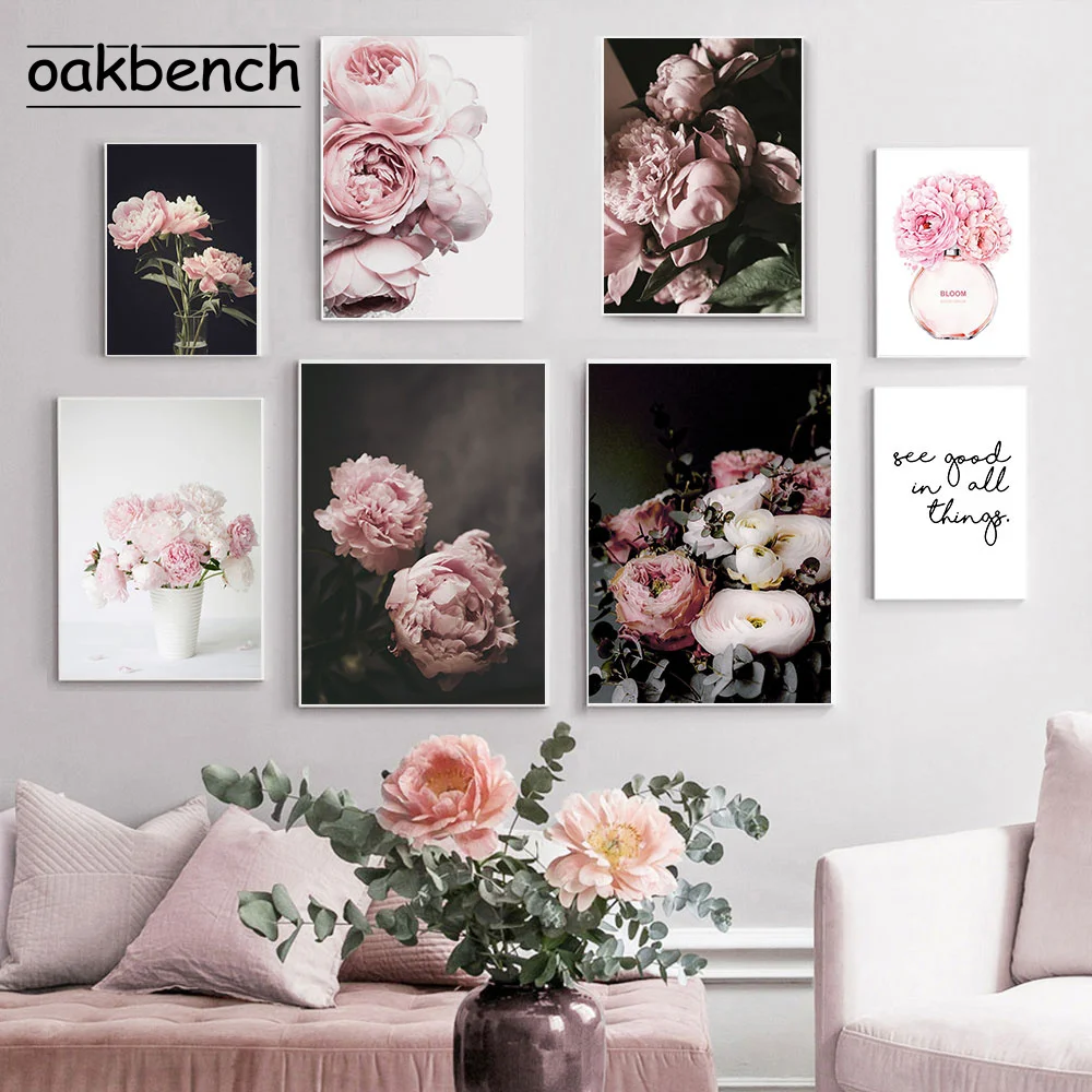 Peony Flowers Canvas Painting Vase Wall Poster Love Quotes Paintings Perfume Art Print Modern Pictures For Living Room Decor
Peony Flowers Canvas Painting Vase Wall Poster Love Quotes Paintings Perfume Art Print Modern Pictures For Living Room Decor
