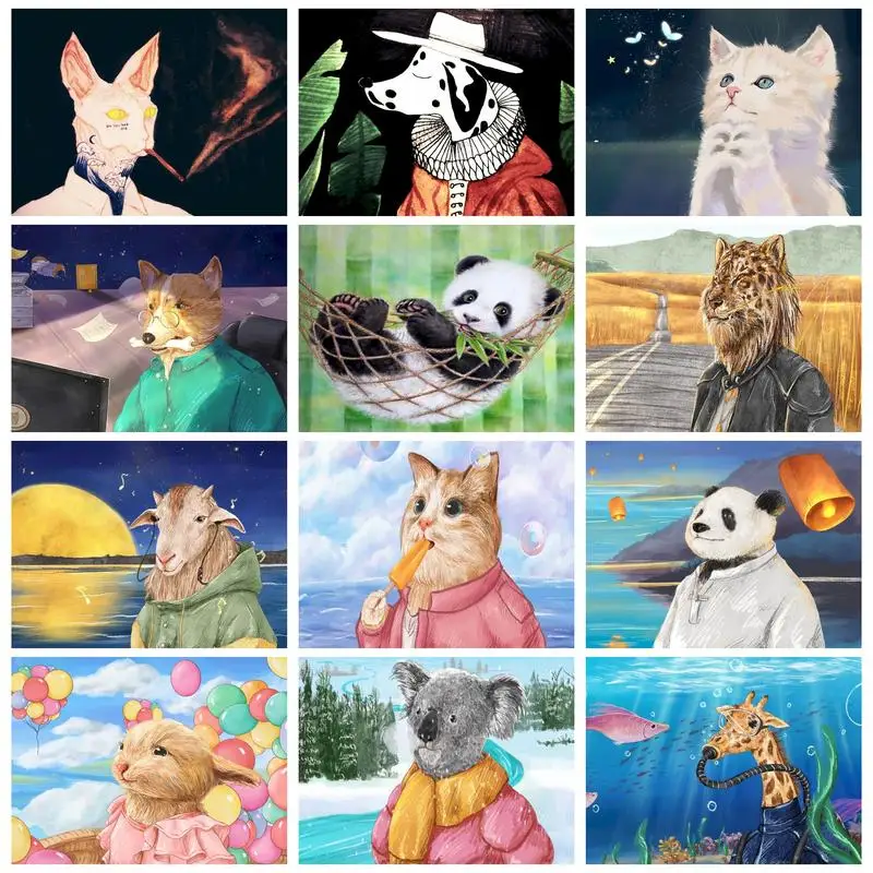 RUOPOTY Decorative Painting By Numbers Acrylic Paints Markers By Numbers Animals Paint For Painting Adults Crafts Picture
RUOPOTY Decorative Painting By Numbers Acrylic Paints Markers By Numbers Animals Paint For Painting Adults Crafts Picture