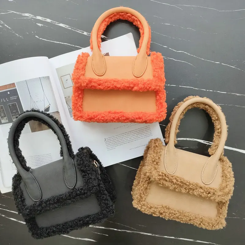 Net celebrity same style plush bag female 2021 new mini handbag niche design shoulder bag lipstick bag messenger bag coin purse
Net celebrity same style plush bag female 2021 new mini handbag niche design shoulder bag lipstick bag messenger bag coin purse