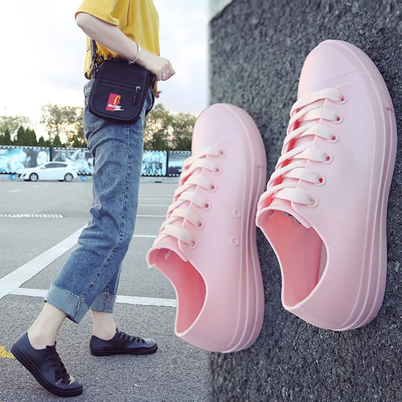 Rain Boots For Women White Sneakers Shoes Waterproof 2021 Spring Summer Female Casual Shoes Rubber Rain Boots Size 40
Rain Boots For Women White Sneakers Shoes Waterproof 2021 Spring Summer Female Casual Shoes Rubber Rain Boots Size 40