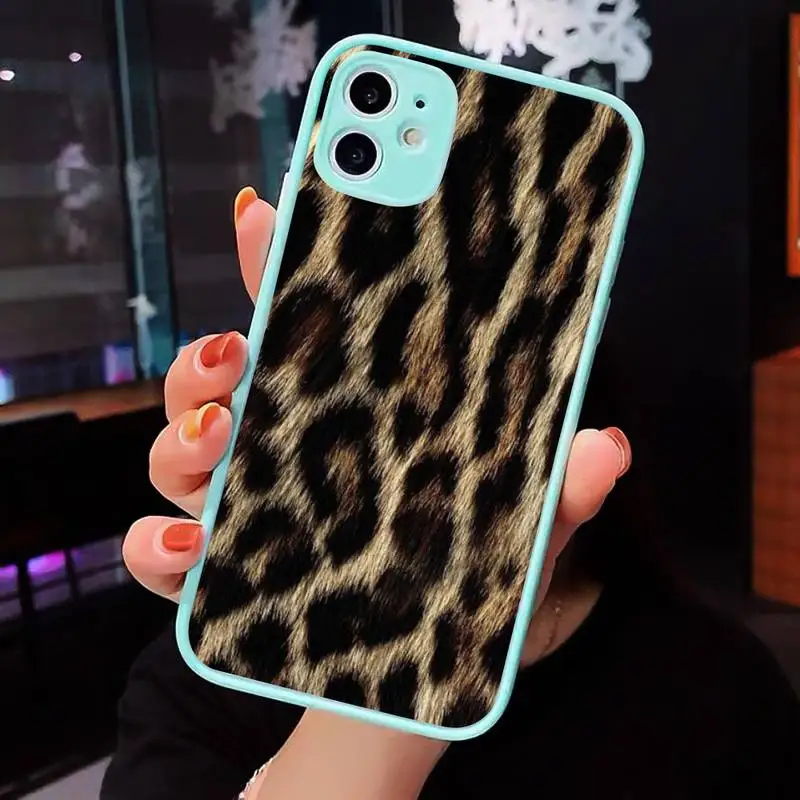 Fashion Tiger Leopard Phone Cases Matte transparent For blue iPhone 12 Mini 11 Pro XR XS Max 7 8 Plus X Back Cover
Fashion Tiger Leopard Phone Cases Matte transparent For blue iPhone 12 Mini 11 Pro XR XS Max 7 8 Plus X Back Cover