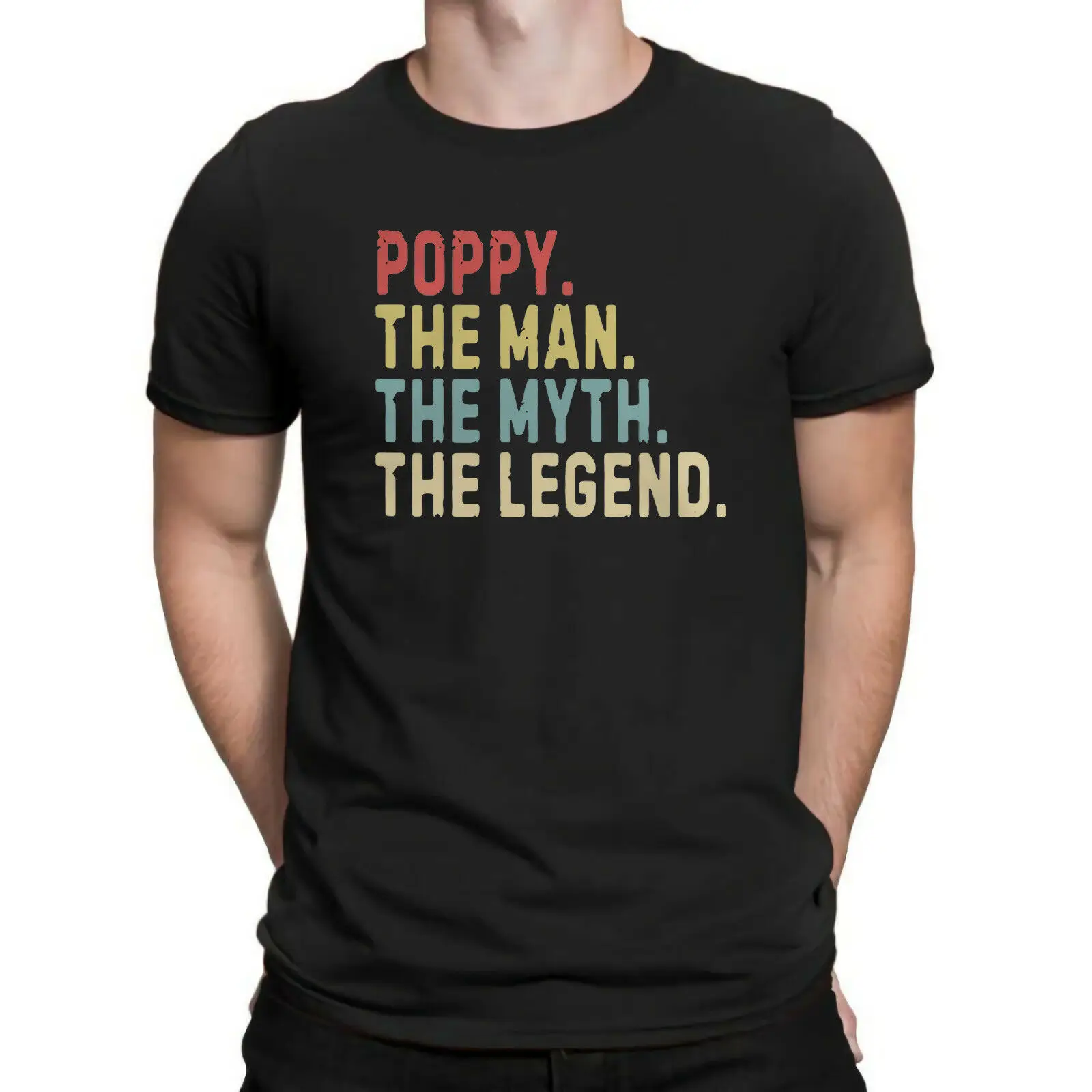 Poppy The Man The Myth The Legend Vintage Graphic T-Shirt Navy Cotton Men'S Tee Unisex Tees
Poppy The Man The Myth The Legend Vintage Graphic T-Shirt Navy Cotton Men'S Tee Unisex Tees