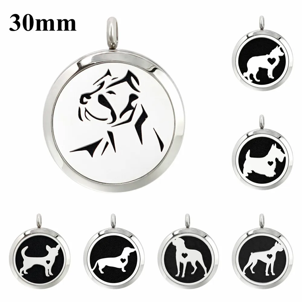 Hot Dog with heart Magnetic/Twist 30mm Aromatherapy Locket 316L stainless steel Diffuser Pendant send 10p pads | Украшения и