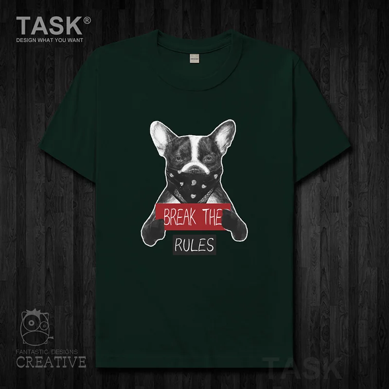 Men T-Shirt Break The Rules dog funny print cotton Short sleeve clothes lovely graphics Tees O-Neck casual Harajuku tops 19 0003
Men T-Shirt Break The Rules dog funny print cotton Short sleeve clothes lovely graphics Tees O-Neck casual Harajuku tops 19 0003