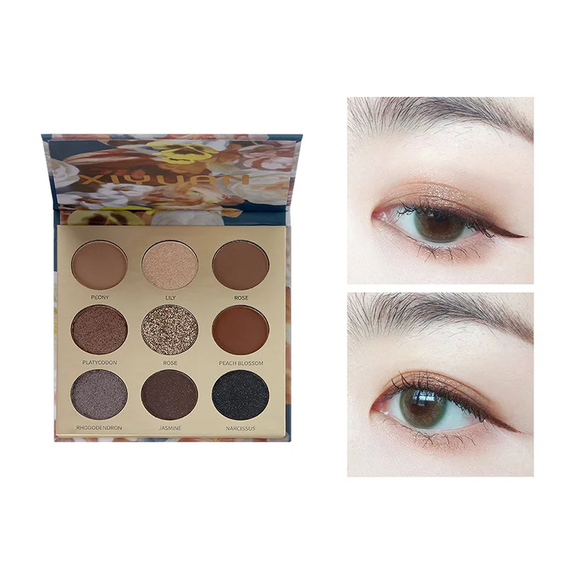 9 Color Matte Pearl Eyeshadow Eye Makeup Waterproof Mineral Powder Shimmer Eye Shadow Make Up Palette Cosmetics for Women
9 Color Matte Pearl Eyeshadow Eye Makeup Waterproof Mineral Powder Shimmer Eye Shadow Make Up Palette Cosmetics for Women