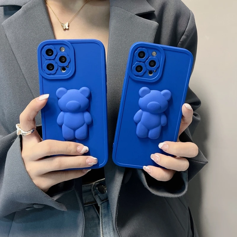 3D Japan Cute Simple Cartoon Blue Bears Soft Silicone Phone Case For iPhone 13 12 11 Pro Max X Xr Xs Max 7 8 Puls Retro Cover
3D Japan Cute Simple Cartoon Blue Bears Soft Silicone Phone Case For iPhone 13 12 11 Pro Max X Xr Xs Max 7 8 Puls Retro Cover