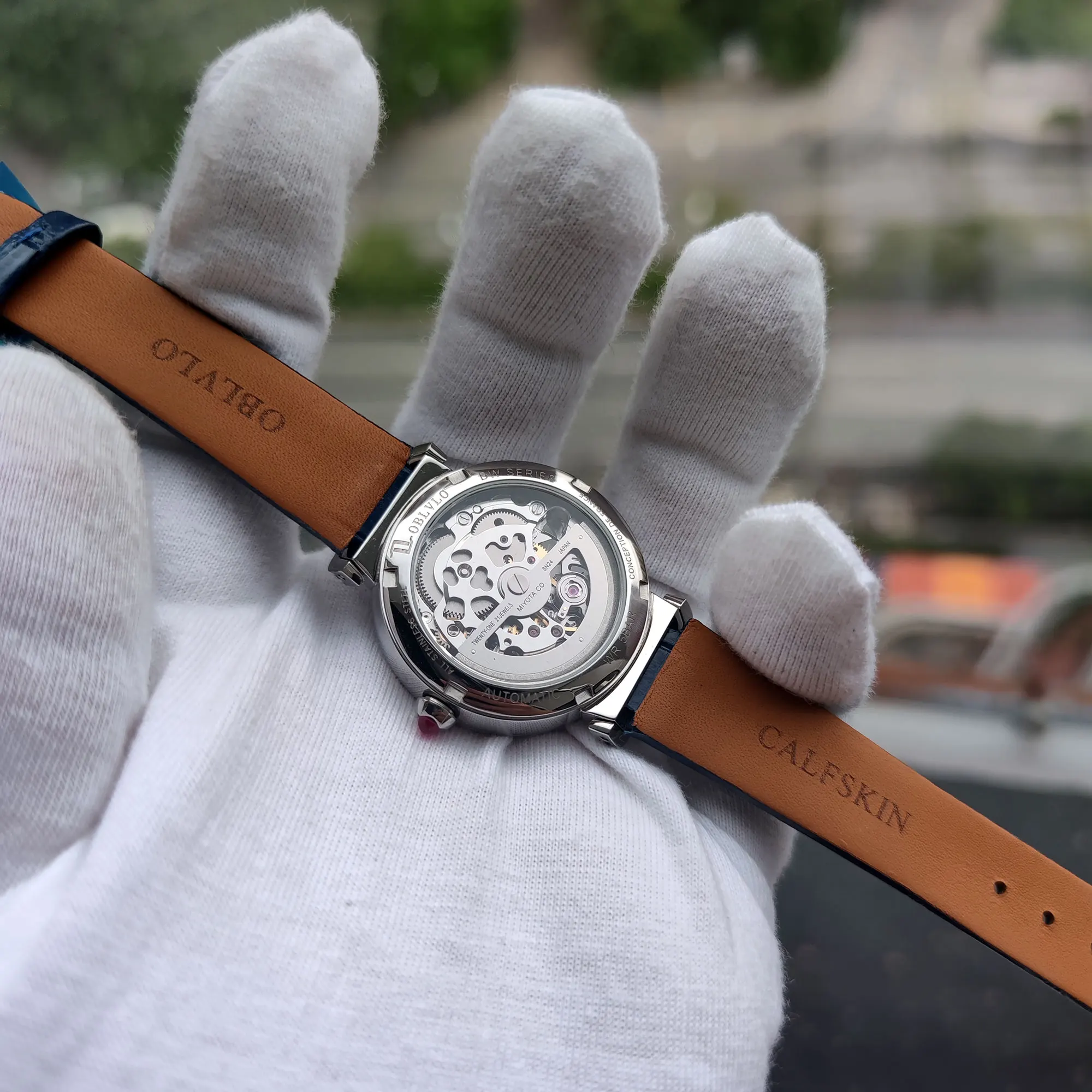OBLVLO New Design Women Steel Skeleton Automatic Watches Top Brand Luxury Female Wrist Watch Clock Leather Relogio Feminino
OBLVLO New Design Women Steel Skeleton Automatic Watches Top Brand Luxury Female Wrist Watch Clock Leather Relogio Feminino