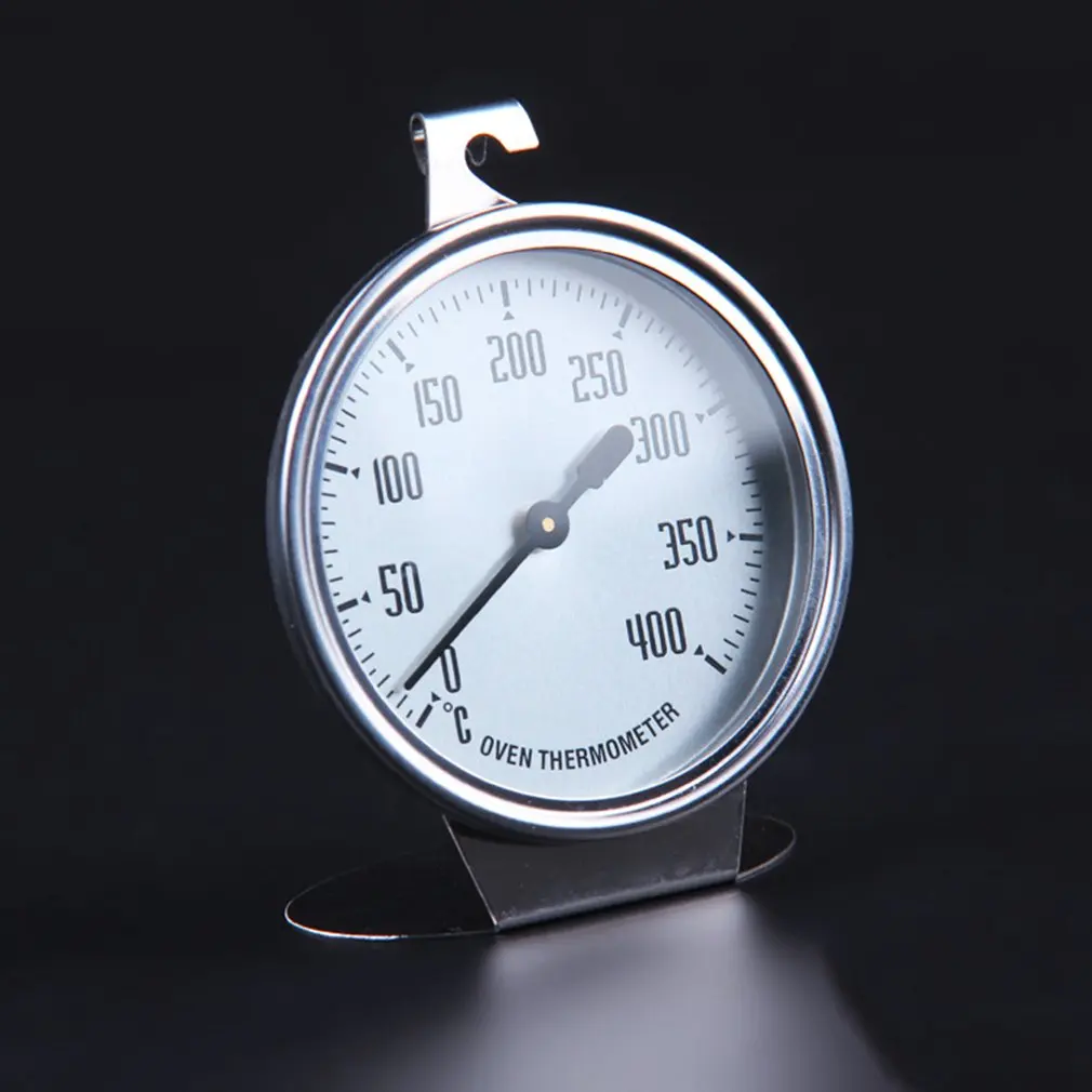 New Stainless Steel Oven Thermometer Hang Or Stand Large Dial Baking BBQ Cooking Meat Food Temperature Measurement 
New Stainless Steel Oven Thermometer Hang Or Stand Large Dial Baking BBQ Cooking Meat Food Temperature Measurement