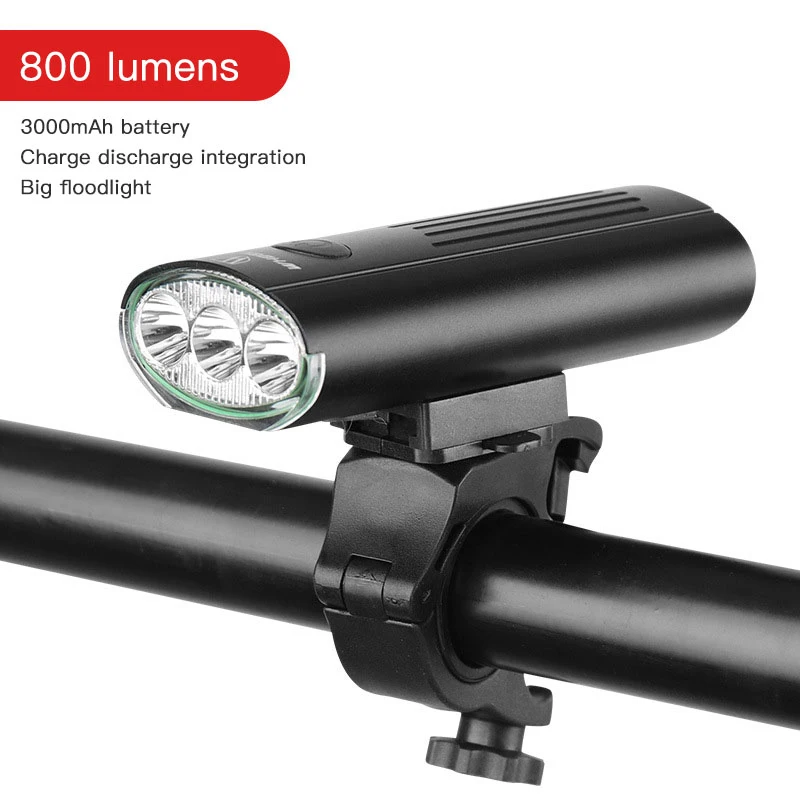 Riding Flashlights Bike Headlight USB WHEEL UP Intelligent Headlights 3T6 Highlight Aluminum Alloy Rechargeable Front Bike Lamp
Riding Flashlights Bike Headlight USB WHEEL UP Intelligent Headlights 3T6 Highlight Aluminum Alloy Rechargeable Front Bike Lamp