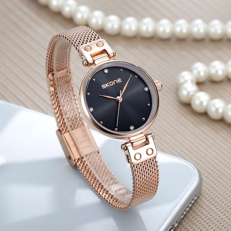 SKONE Elegant Luxury Rhinestone Bracelet Ladies Watch for Women Quartz Watches Wathes 7500
SKONE Elegant Luxury Rhinestone Bracelet Ladies Watch for Women Quartz Watches Wathes 7500