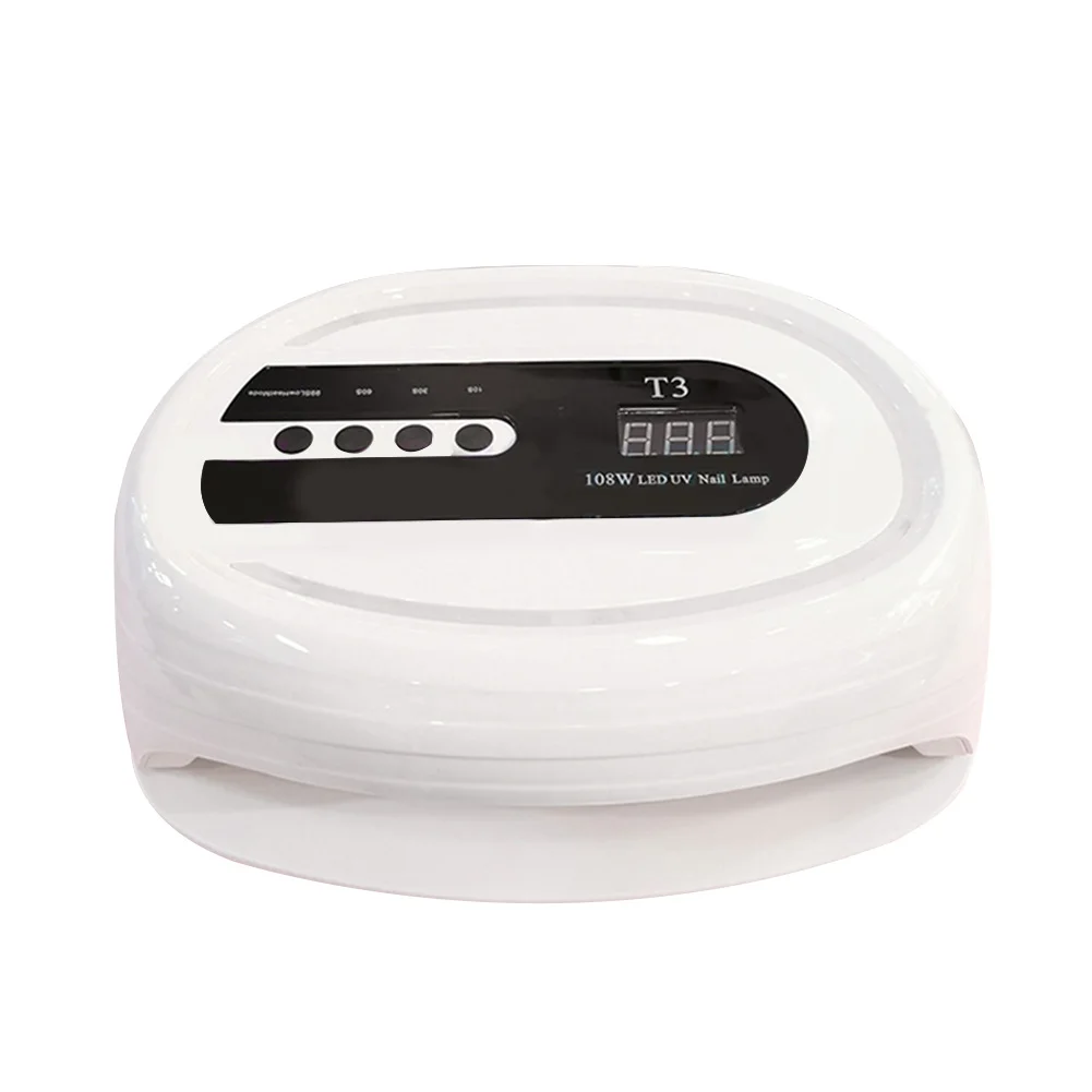 108W Nail Dryer UV LED Nail Lamp Timing Quick Curing Nail Gel Polish UV Light with Automatic Sensor Manicure Nail Art Tool
108W Nail Dryer UV LED Nail Lamp Timing Quick Curing Nail Gel Polish UV Light with Automatic Sensor Manicure Nail Art Tool
