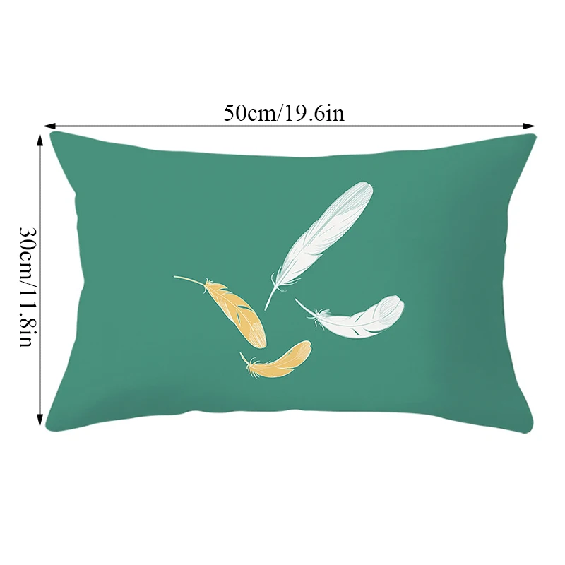 Home Decoration Short Plush Pillow Case Feather Mandala Rectangular Sofa Seat Bedroom Soft Cushion Cover Home Decor 
Home Decoration Short Plush Pillow Case Feather Mandala Rectangular Sofa Seat Bedroom Soft Cushion Cover Home Decor