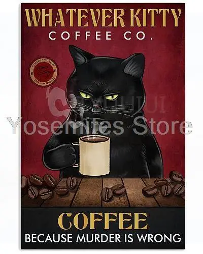 Was auch immer Kitty Lustige Metall Zinn Zeichen Wand Decor Man Cave Bar Retro Metall Plaque Zinn Poster Platte Bar Pub Club hau
Was auch immer Kitty Lustige Metall Zinn Zeichen Wand Decor Man Cave Bar Retro Metall Plaque Zinn Poster Platte Bar Pub Club hau
