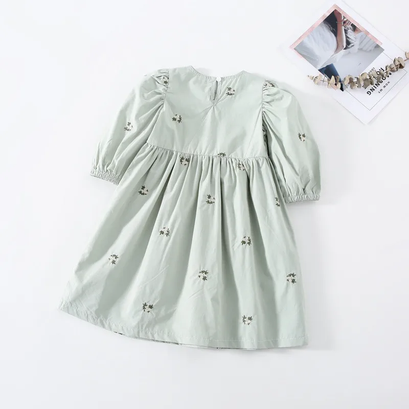 2021 Spring Fashion Kids Girls Embroidery Floral Cotton Dress Korean style Baby Children Little Girl Cute Princess Dresses
2021 Spring Fashion Kids Girls Embroidery Floral Cotton Dress Korean style Baby Children Little Girl Cute Princess Dresses