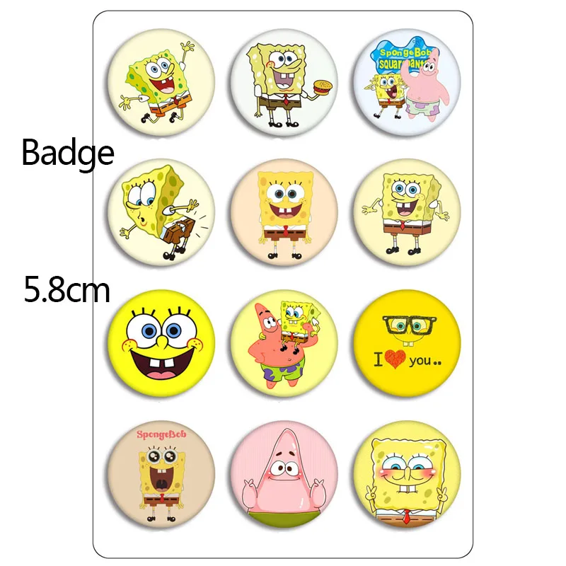 Cartoon Sponge-Bob Badge Birthday Party Decoration Boy Faovr Party Gift For Partner Baby Shower Kid Toy Supriseparty Supplies
Cartoon Sponge-Bob Badge Birthday Party Decoration Boy Faovr Party Gift For Partner Baby Shower Kid Toy Supriseparty Supplies