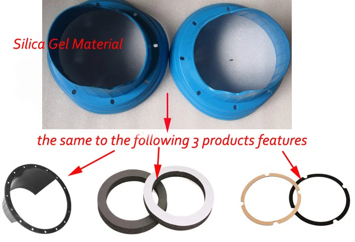 Front rear door Stereo Speaker mat Adapter wire mount plugs Plates Bracket Spacers Ring 6.5 inch for 2009 - 2021 toyota rav4 | Автомобили