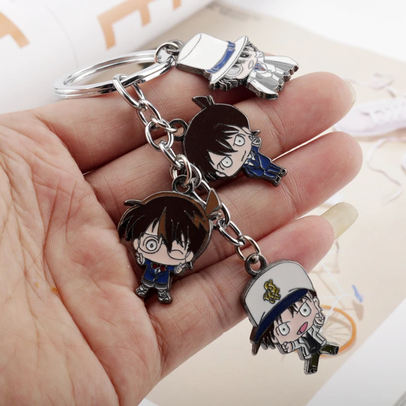 Japanese Detective Conan Keychain Key Chain Cartoon Shape Figure Pendant Keyring Key Ring Cute Toy Gifts for Kids Accessories
Japanese Detective Conan Keychain Key Chain Cartoon Shape Figure Pendant Keyring Key Ring Cute Toy Gifts for Kids Accessories