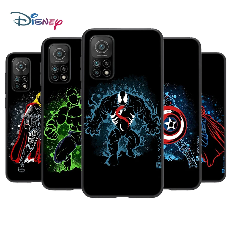 Marvel Superhero Silicone Cover For Xiaomi Mi Note 11i 11 10T 10 9 9T SE 8 Lite Pro Ultra 5G Phone Case Shell
Marvel Superhero Silicone Cover For Xiaomi Mi Note 11i 11 10T 10 9 9T SE 8 Lite Pro Ultra 5G Phone Case Shell