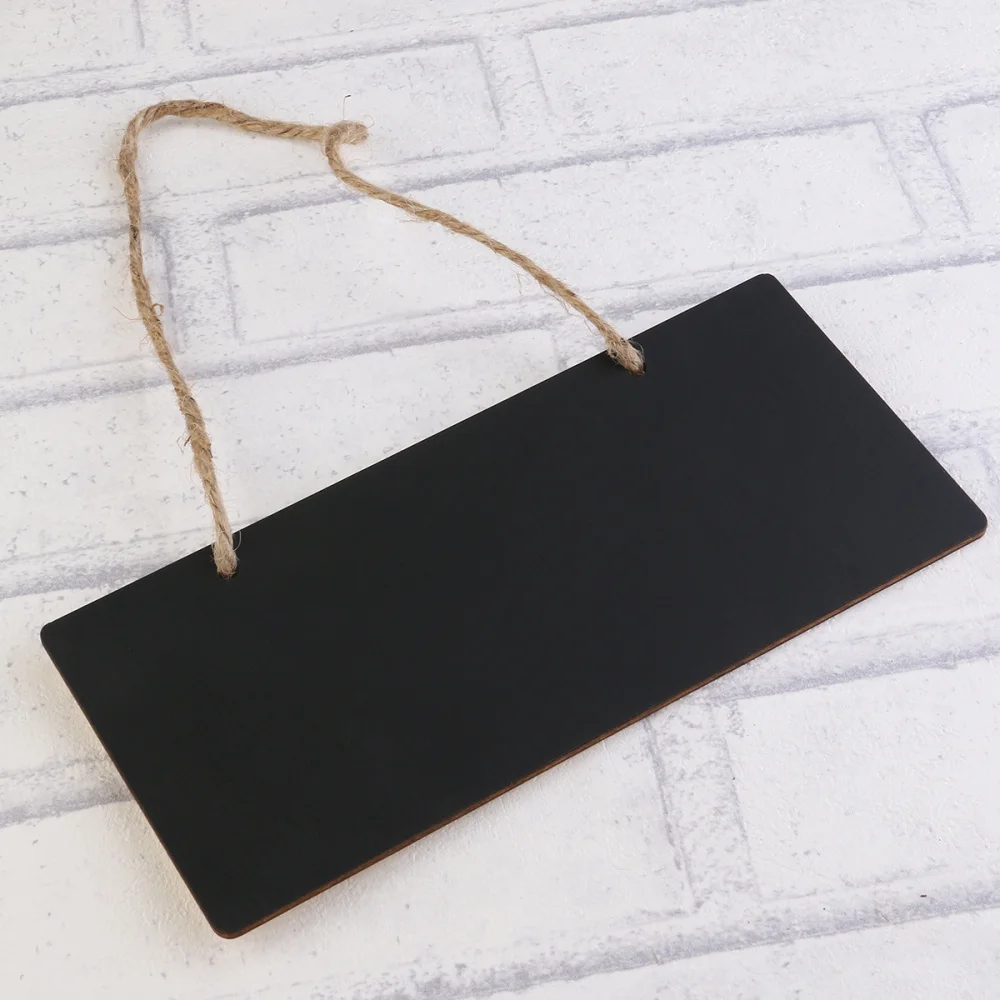 5pcs Mini Rectangle Chalkboards Single Sided Black Board for Message Board Signs
5pcs Mini Rectangle Chalkboards Single Sided Black Board for Message Board Signs