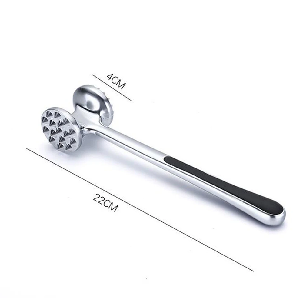 Profession double size Meat Hammer Portable Loose Meat Hammer With Handle Meat Tenderizer Needle Kitchen Meat Tools
Profession double size Meat Hammer Portable Loose Meat Hammer With Handle Meat Tenderizer Needle Kitchen Meat Tools