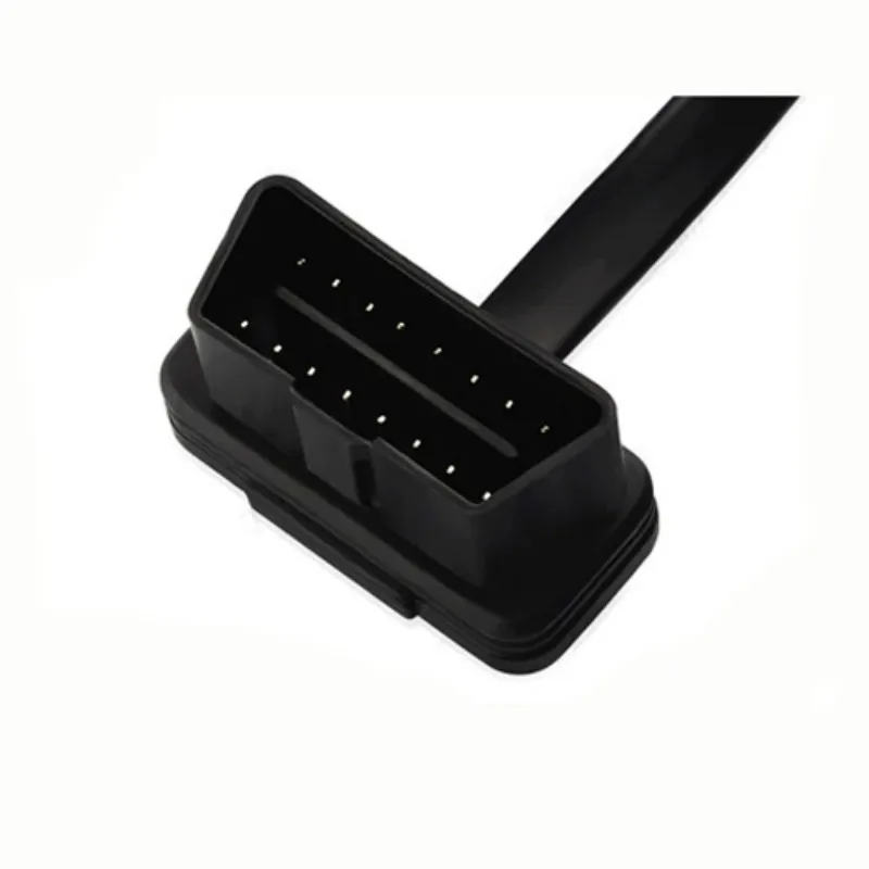 Vehicle detector OBD2 extension line, on-board computer extension line, extension line conversion plug, male to female flat wire
Vehicle detector OBD2 extension line, on-board computer extension line, extension line conversion plug, male to female flat wire