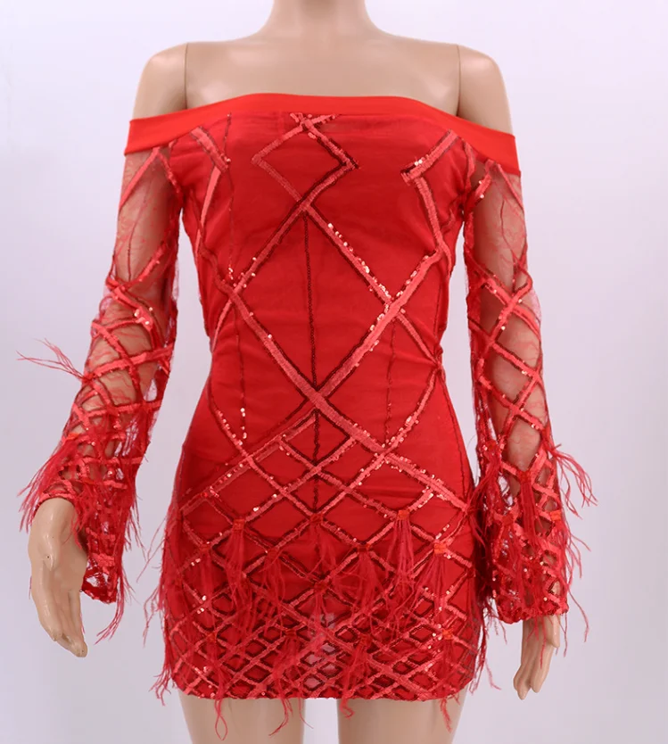 free shipping 2020 joocar Sexy off shoulder long sleeve party dress sequin bodycon feather dress JC1089
free shipping 2020 joocar Sexy off shoulder long sleeve party dress sequin bodycon feather dress JC1089