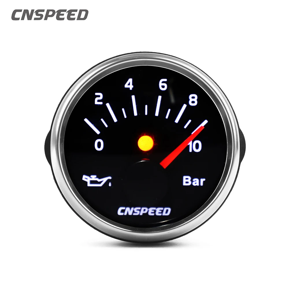 2 "52mm Racing Car Oil Pressure Gauge 12v 0-10bar /0-80psi Oil Pressure Meter Sensor Pointer Backlight White / Amber Led
2 "52mm Racing Car Oil Pressure Gauge 12v 0-10bar /0-80psi Oil Pressure Meter Sensor Pointer Backlight White / Amber Led
